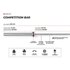 Gymstick 20kg Competition Bar 13 Gymstick 20kg Competition Bar -Gymstick Store gymstick 20kg competition bar 5