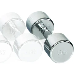 Gymstick Pro Chrome Dumbbell 10kg Unit