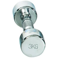 Gymstick Pro Chrome Dumbbell 3kg Unit