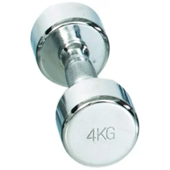 Gymstick Pro Chrome Dumbbell 4kg Unit