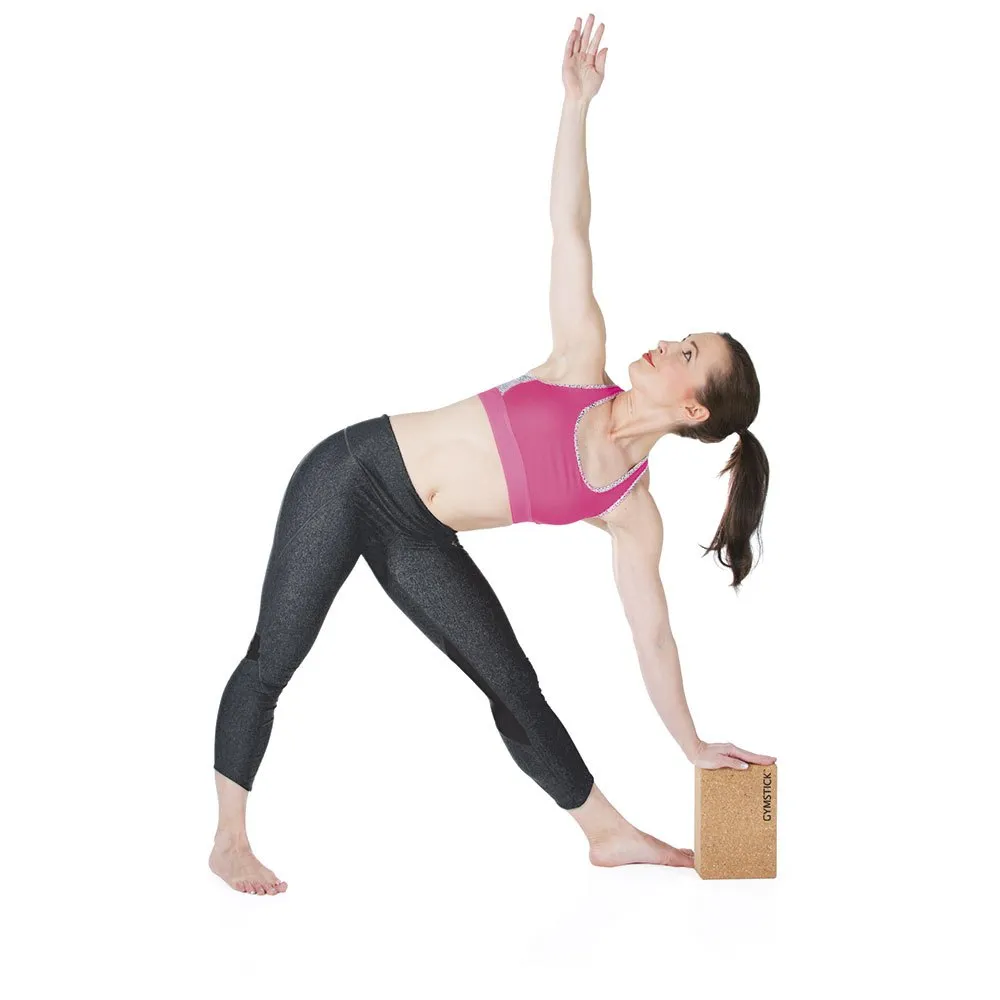 Gymstick Yoga Block Cork 4 Gymstick Yoga Block Cork - Image 2